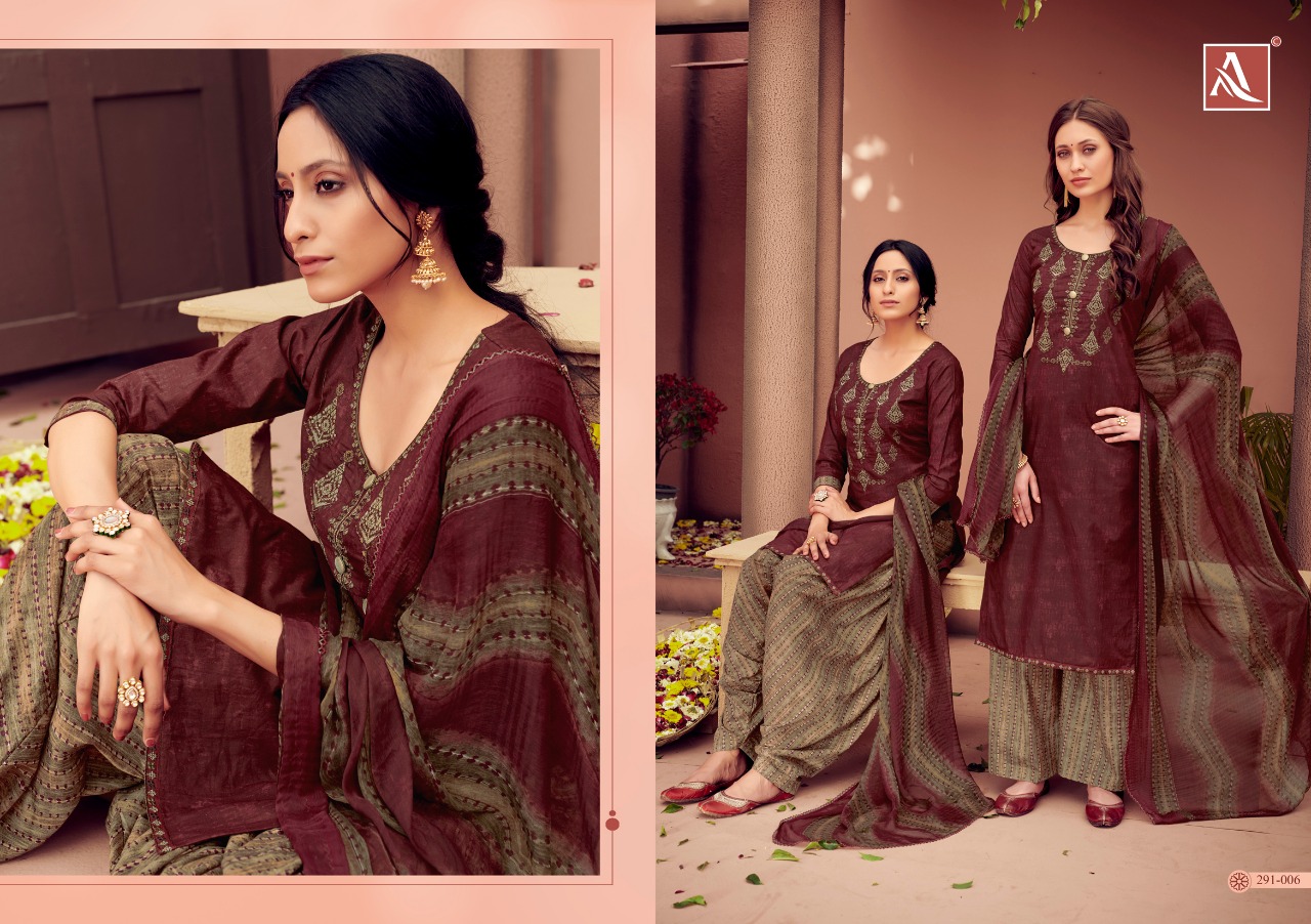alok suits patiyala beauty colorful fancy collection of salwaar suits