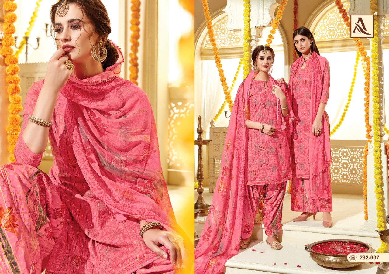 alok suits raahi colorful fancy collection of salwaar suits