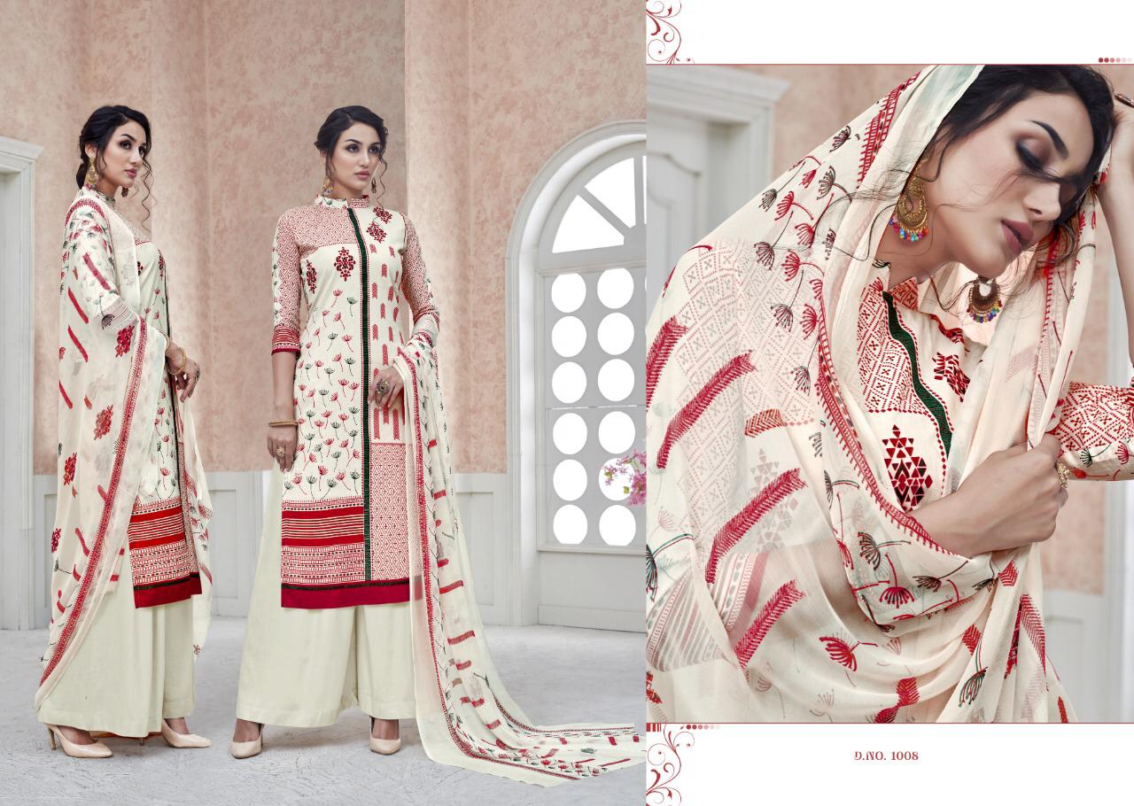 chandra fashion cotton candy vol 1 fancy designer collection of salwaar suits