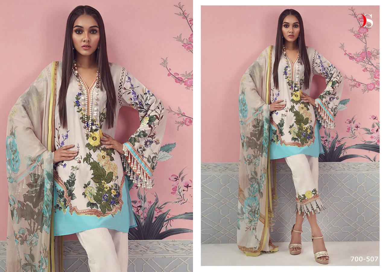 deepsy suits muslin 5 colorful fancy collection of salwaar suits