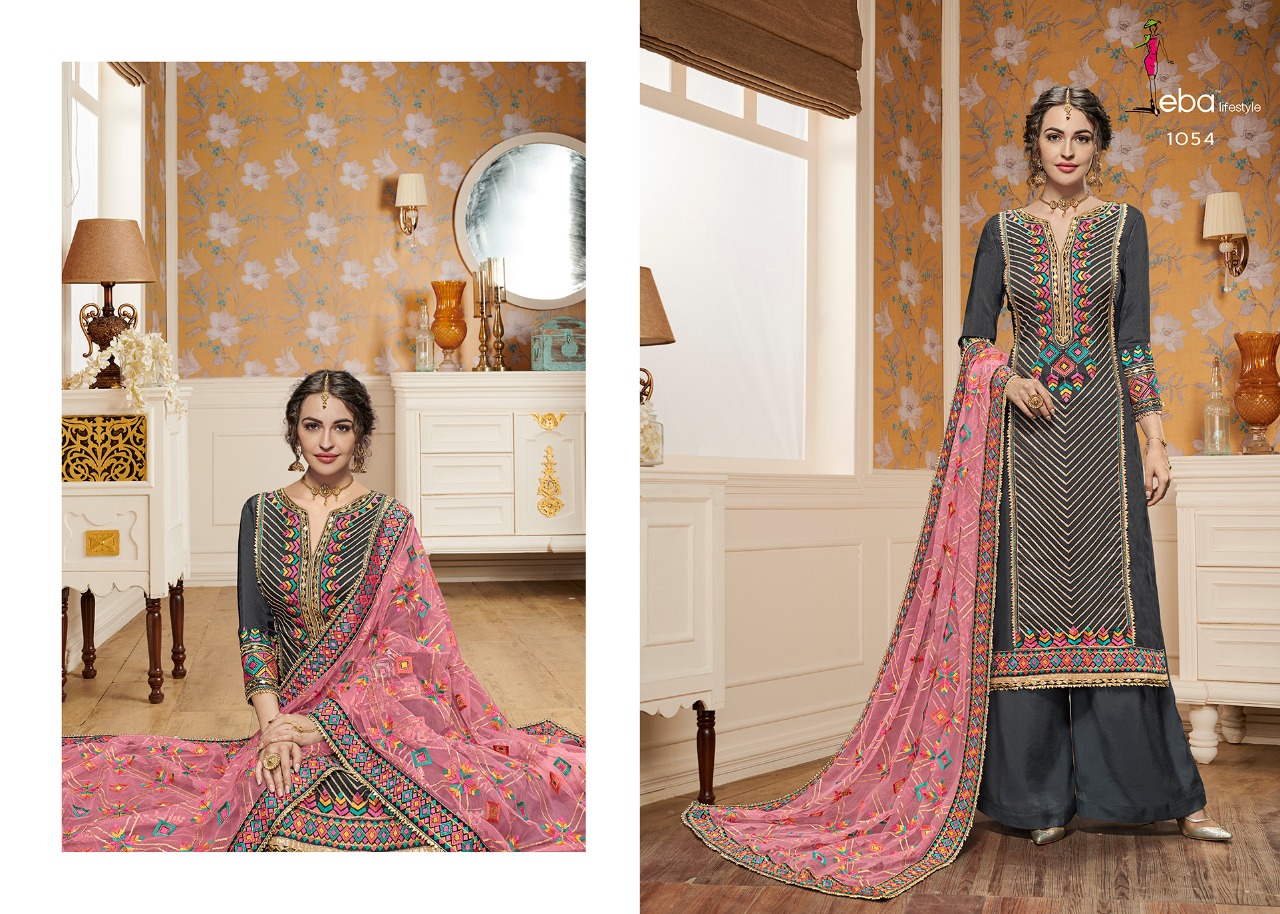 eba lifestyle hurma vol 10 colorful fancy collection of salwaar suits