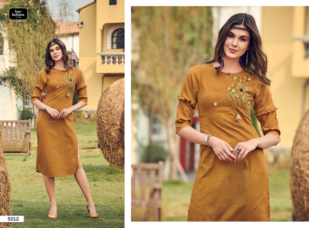four buttons colors 2 colorful fancy collection of kurtis