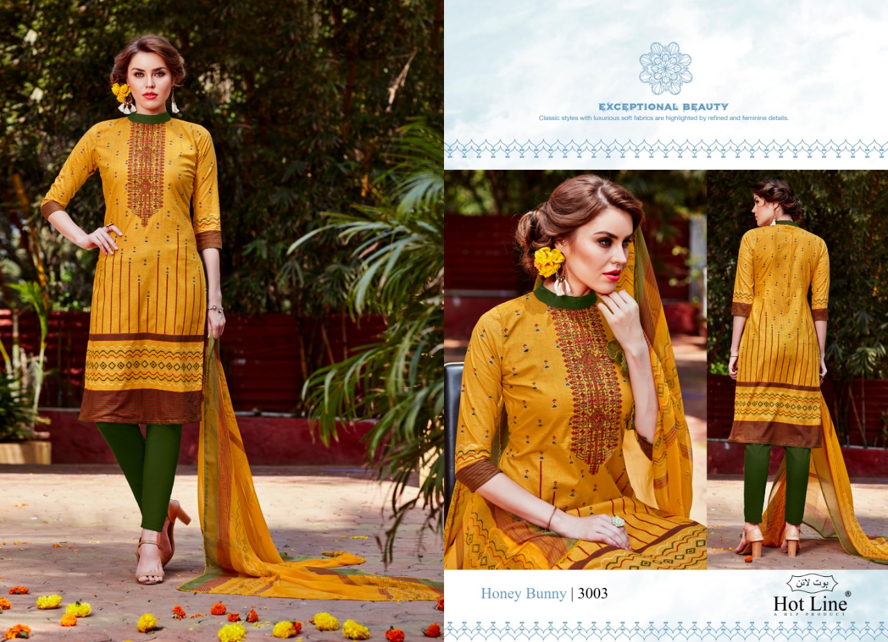 hotline hunny bunny vol 3 colorful salwaar suits collection at reasonable rate
