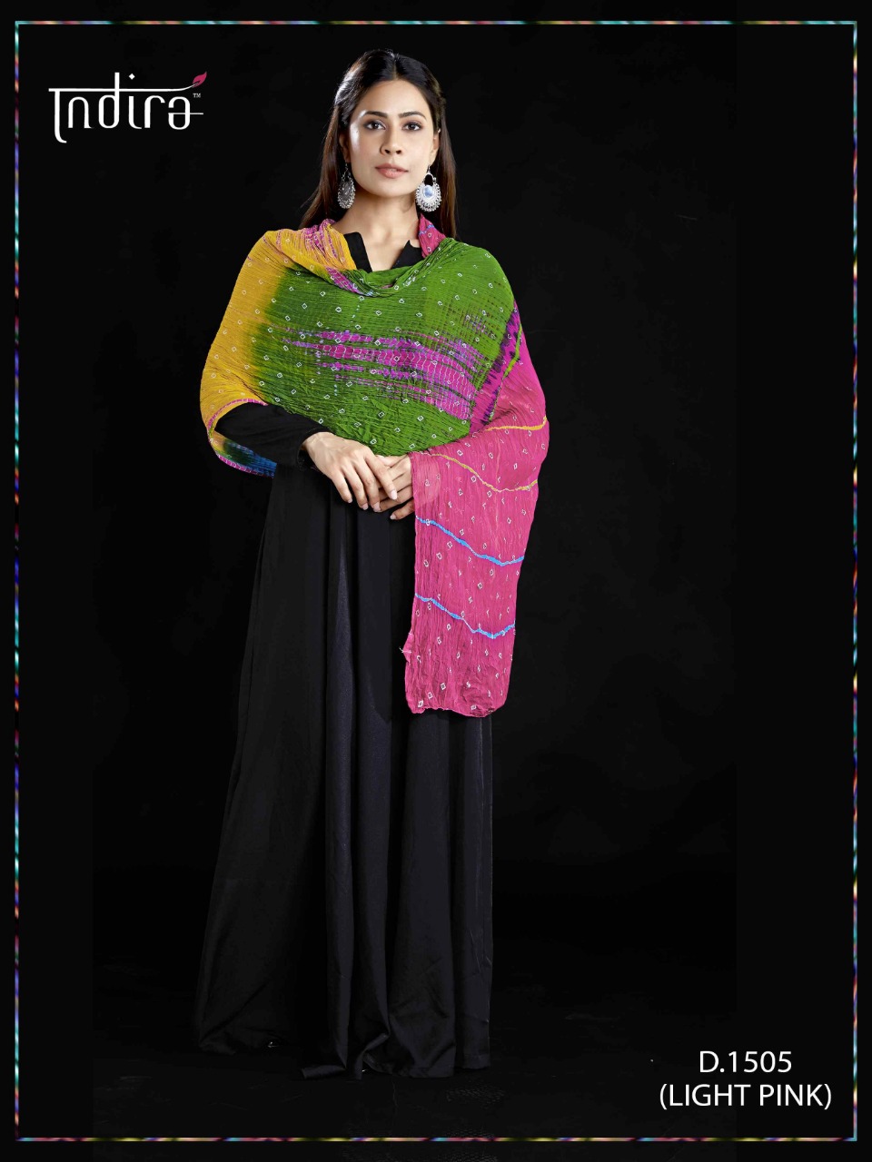 indira apparel chunri fancy casual wear kurtis with duppatta at reasonable rate