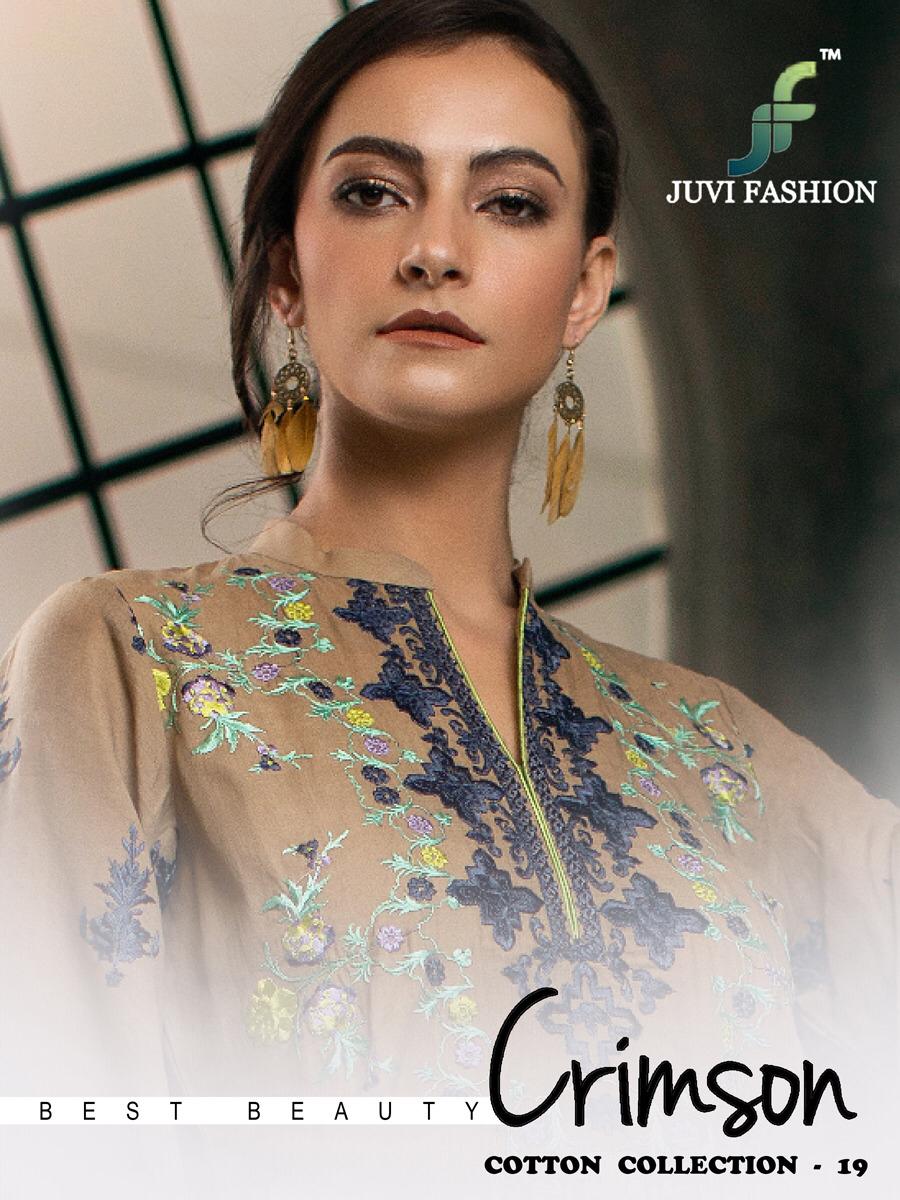 juvi fashion crimson cotton collection 19 beautiful fancy salwaar suits collection