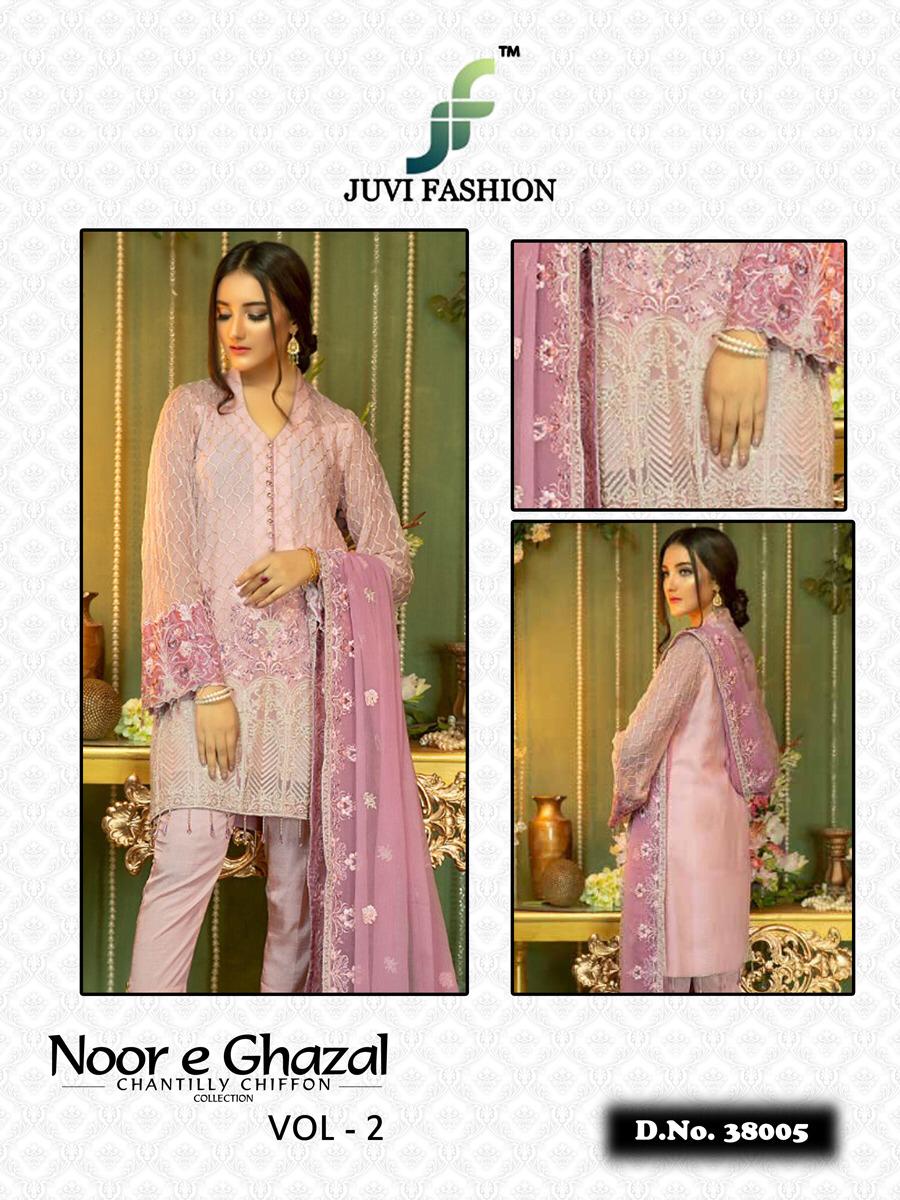 juvi fashion noor e ghazal chantilly chiffon collection 19 colorful salwaar suits