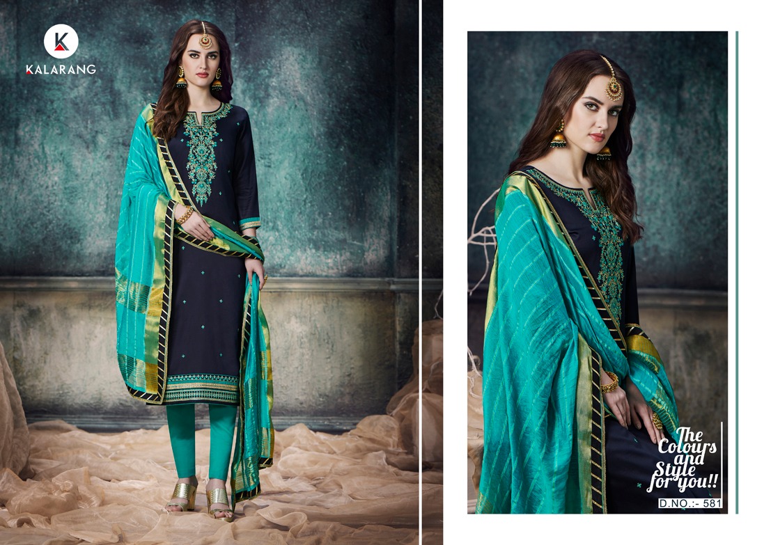 kalarang jasmine vol 2 colorful designer collection of salwaar suits