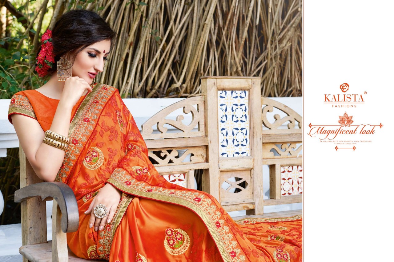 kalista fashion zara colorful collection of sarees