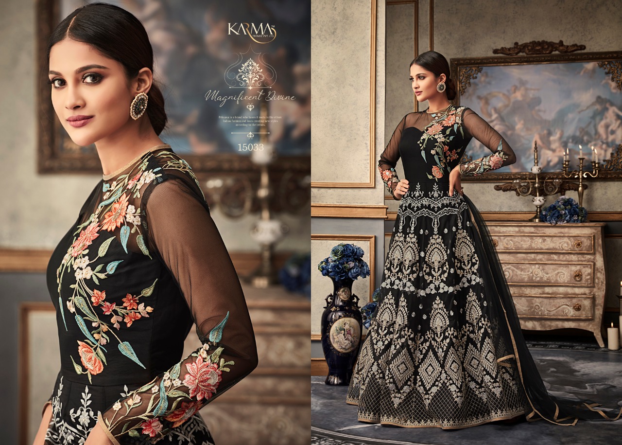 karma trendz eid special colorful fancy collection of outfits