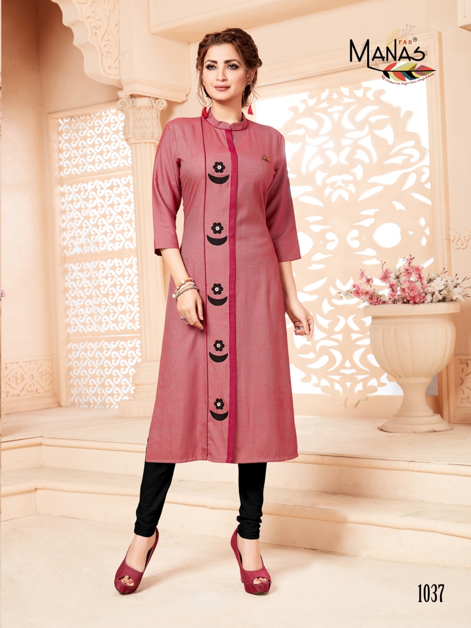 manas priyal vol 5 colorful fancy ready to wear kurtis collection at reasonable rate