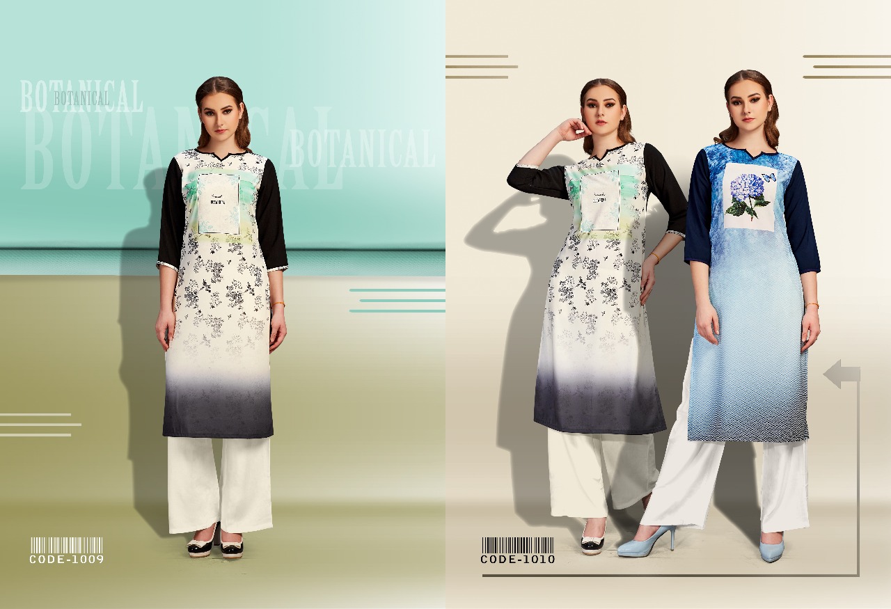 mrigya shades of summer colorful fancy collection of kurtis at reasonable rate