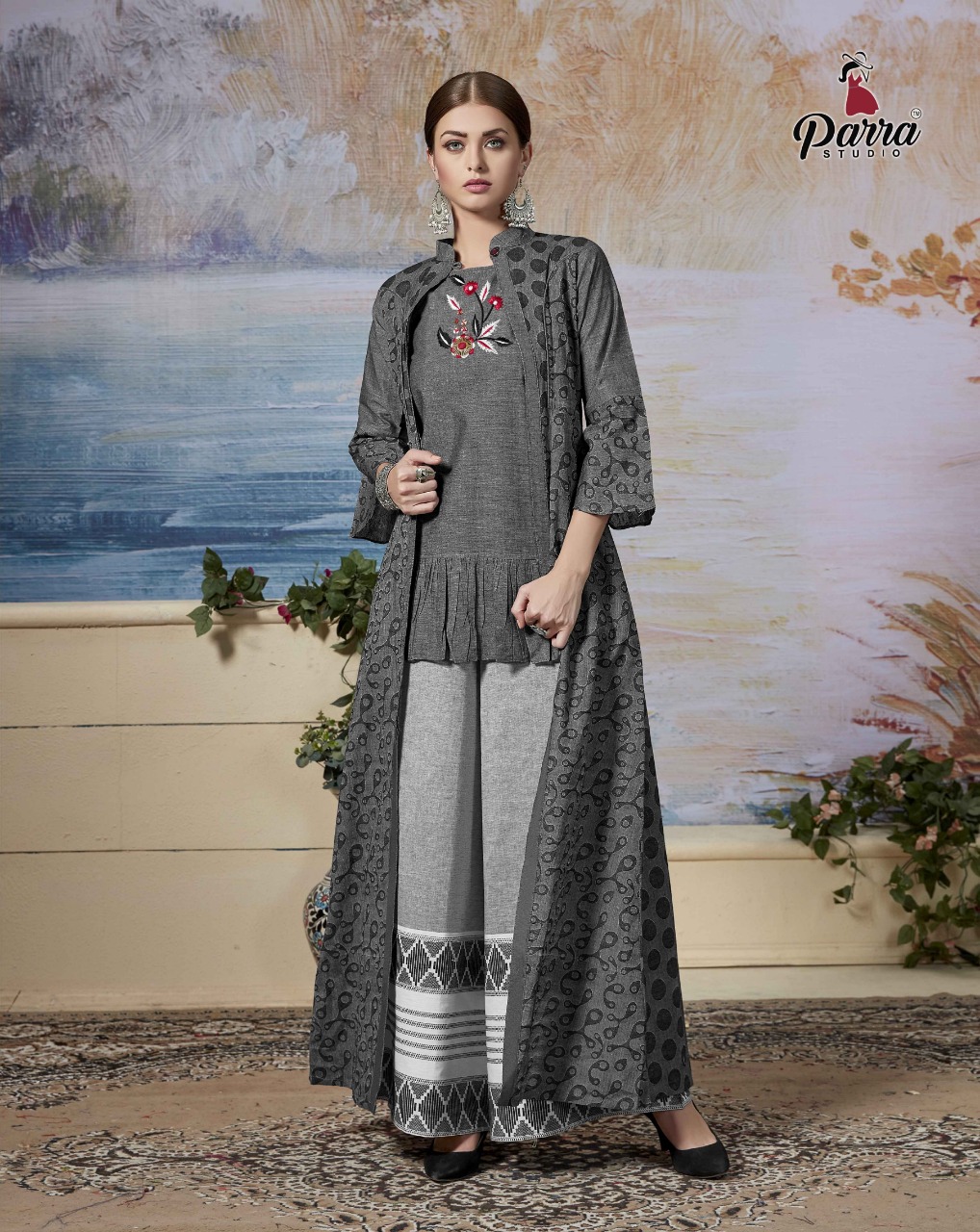 parra studio amaya vol 2 designer ready to wear kurtis collection at reasonable rate