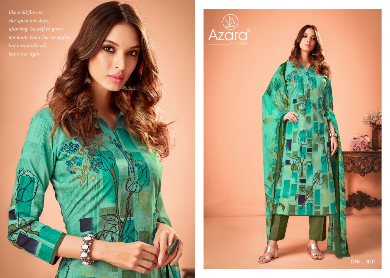 radhika azara jasmine colorful casual wear salwaar suits collection