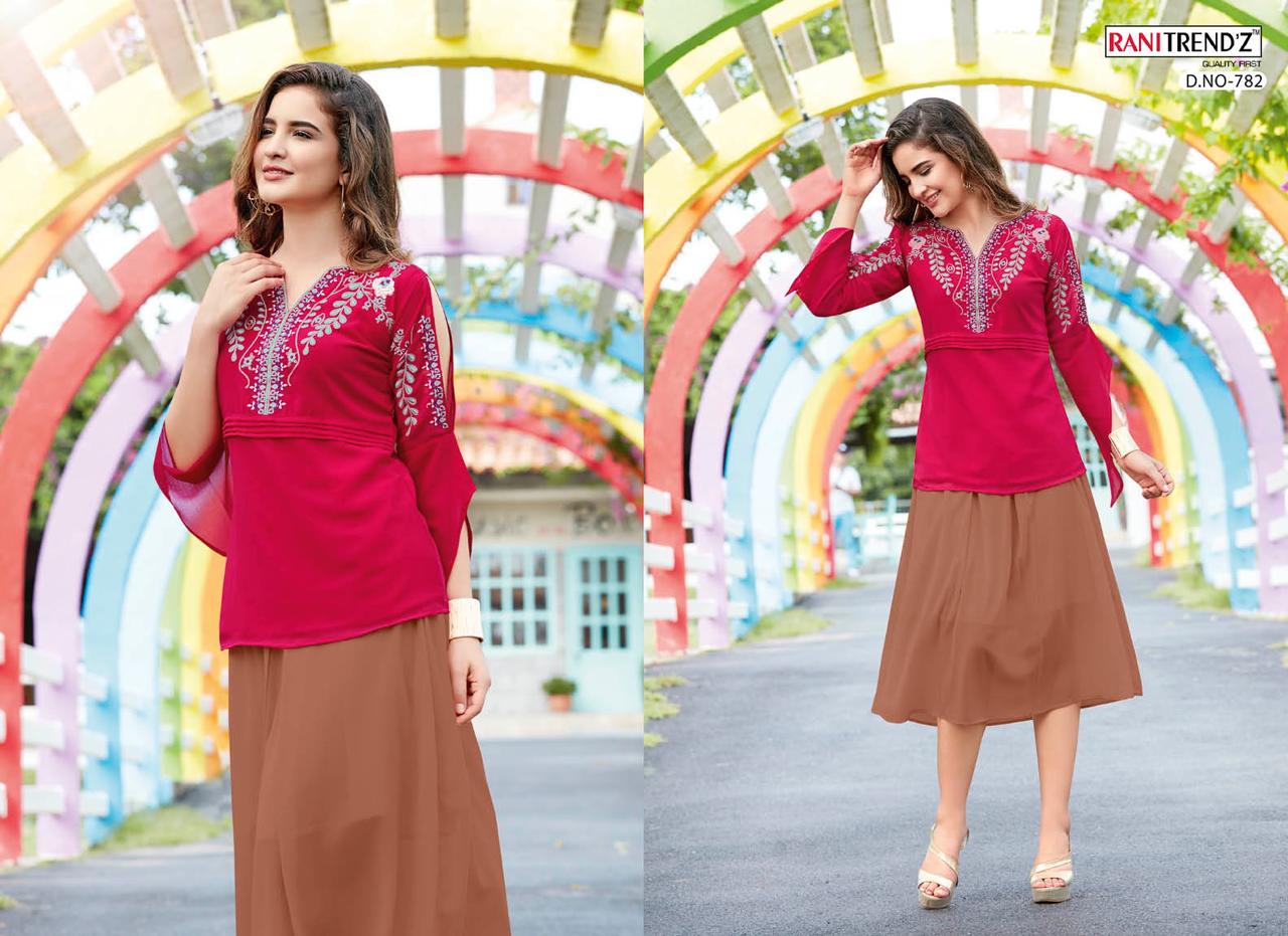 rani trendz western f colorful fancy collection of outfits