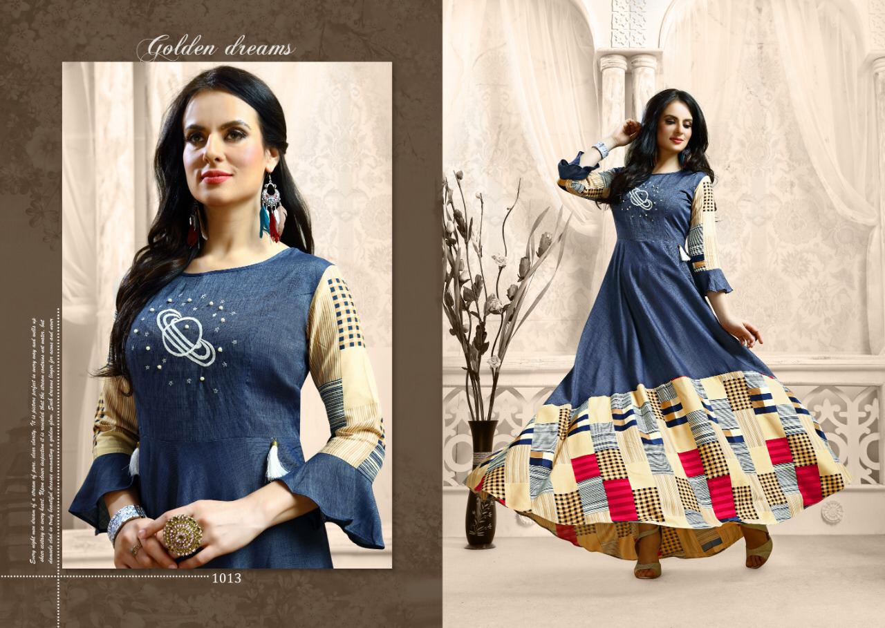 riya designer alisha colorful fancy collection of outits