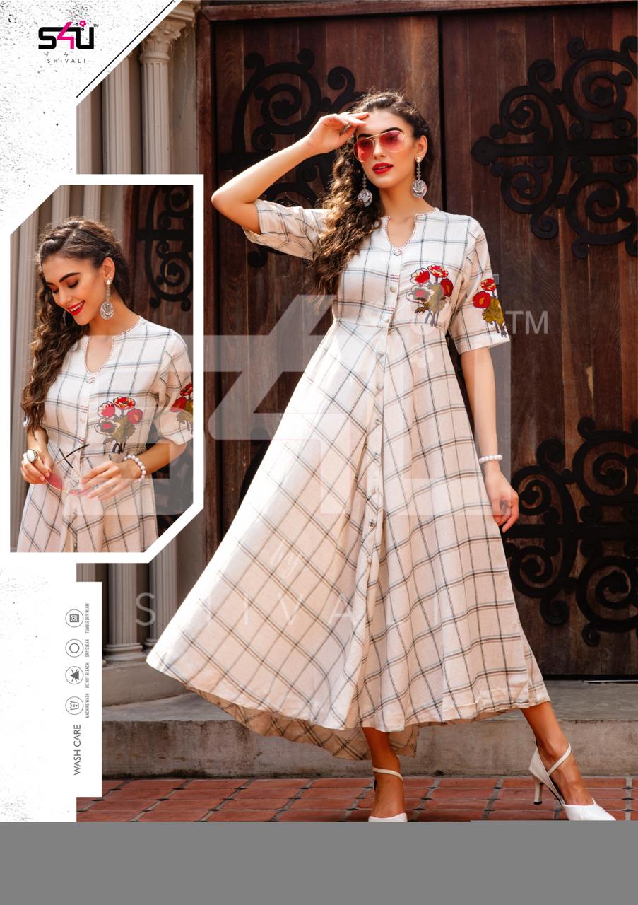 s4U hello spring 2019 colorful casual wear kurtis at reasonable rate