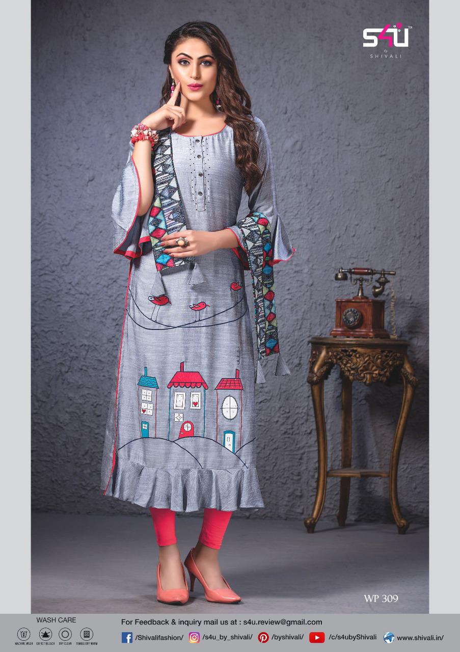 s4U weekend passion vol 3 beautiful collection of kurtis at reasonable rate