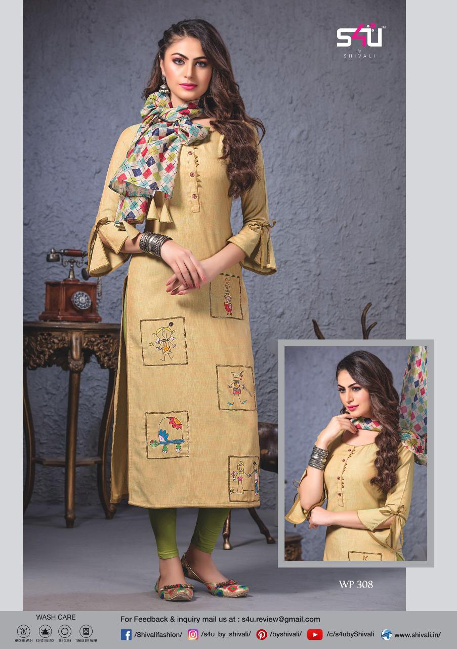 s4U weekend passion vol 3 beautiful collection of kurtis at reasonable rate
