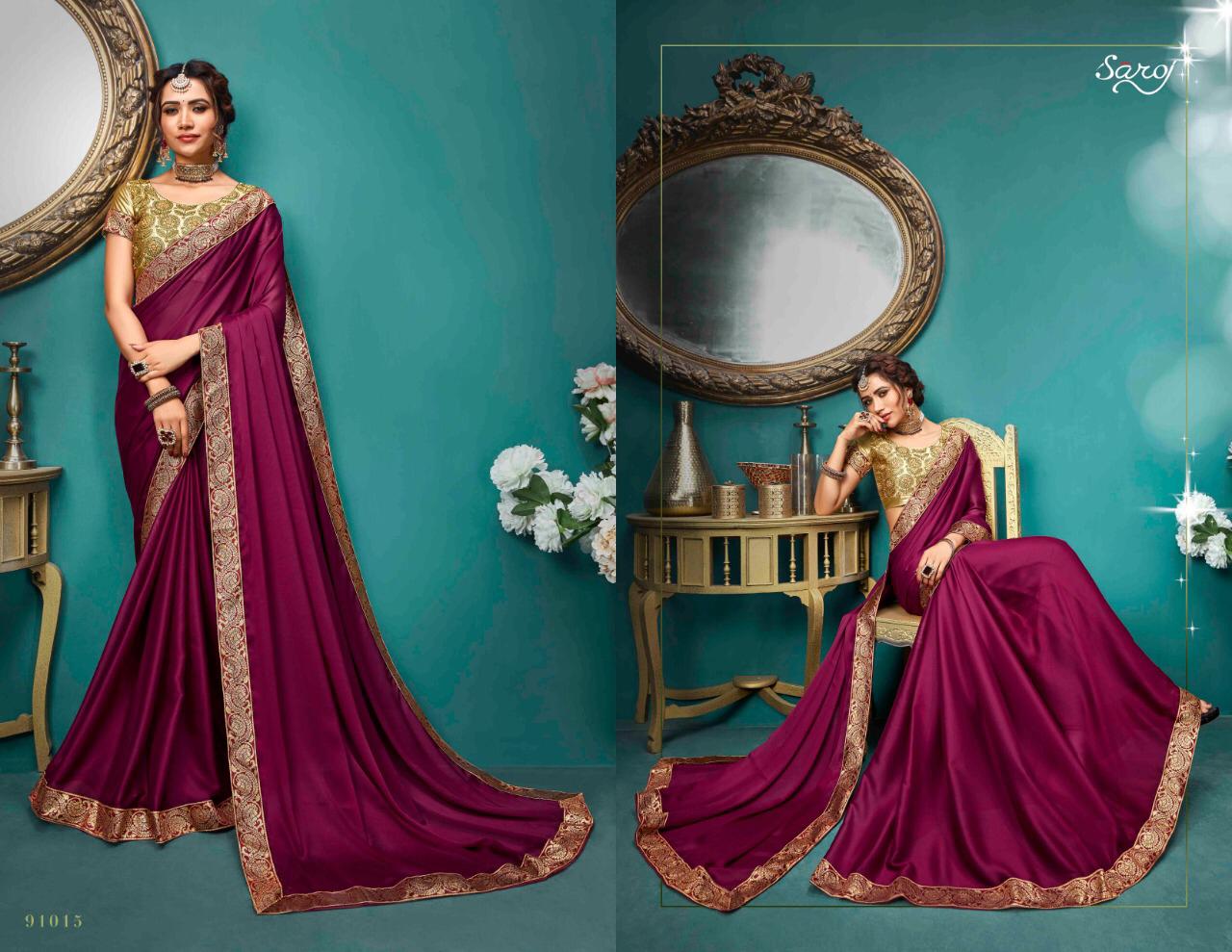 saroj vritika 2 colorful fancy collection of sarees