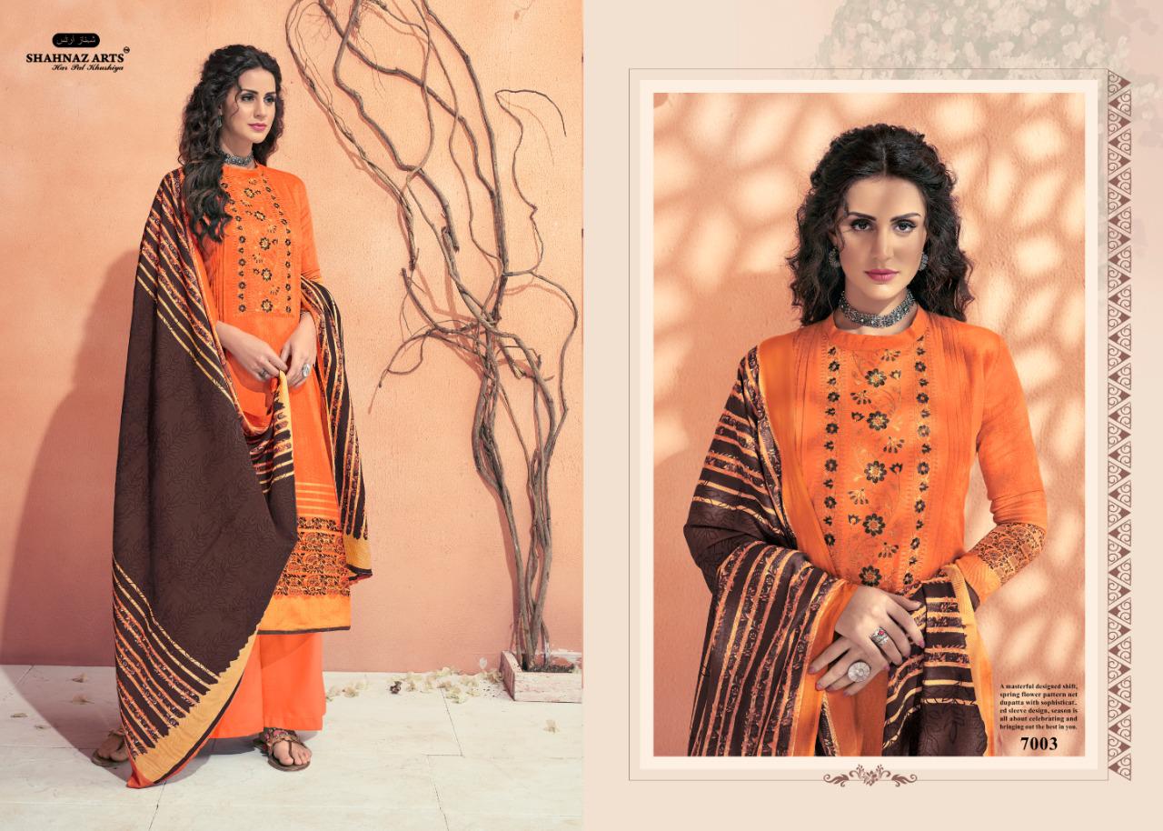 shahnaz arts avnoor colorful designer collection of salwaar suits