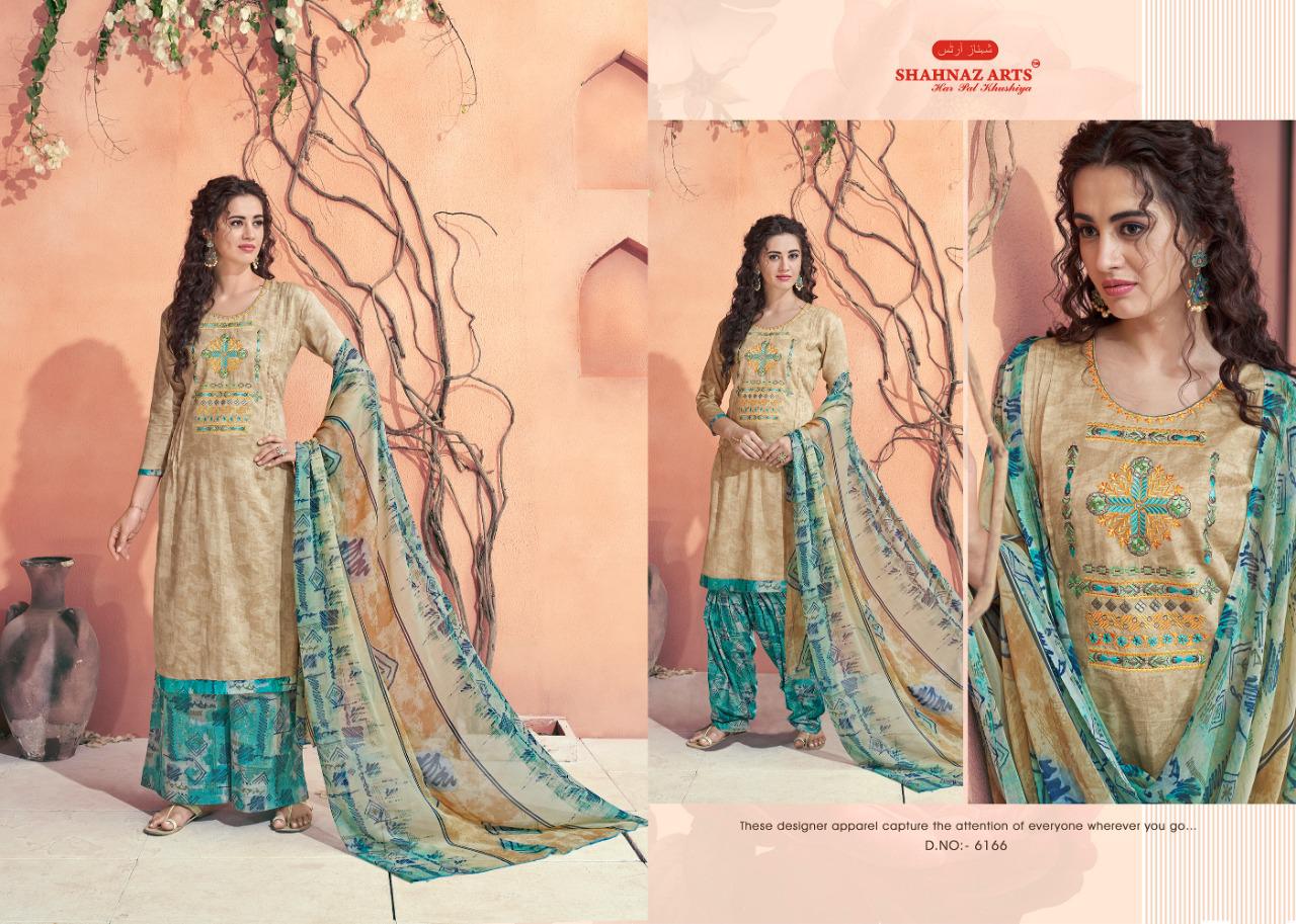 shahnaz arts maahi colorful fancy salwaar suits catalog at reasonable rate