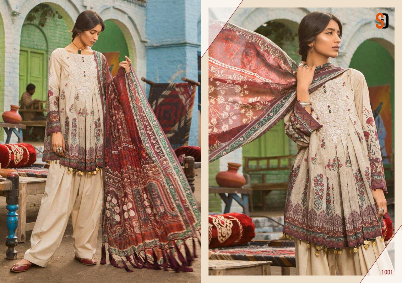 shraddha designer m prints colorful fancy collection of salwaar suits