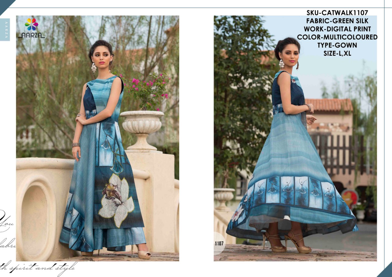 sinzara catwalk gown colorful gancy wear gowns collection