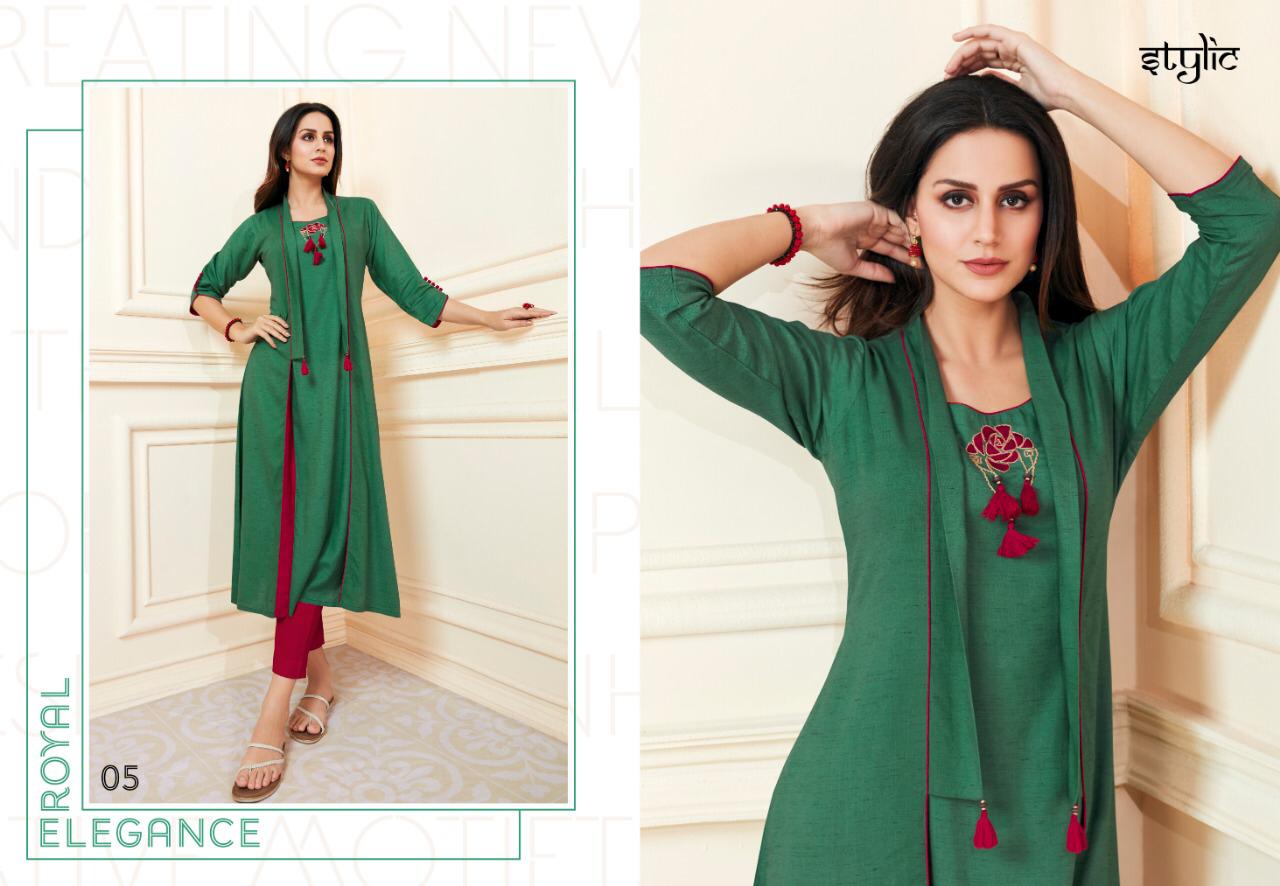 stylic feel vol 2 colorful fancy ready to wear kurtis at reasonable rate