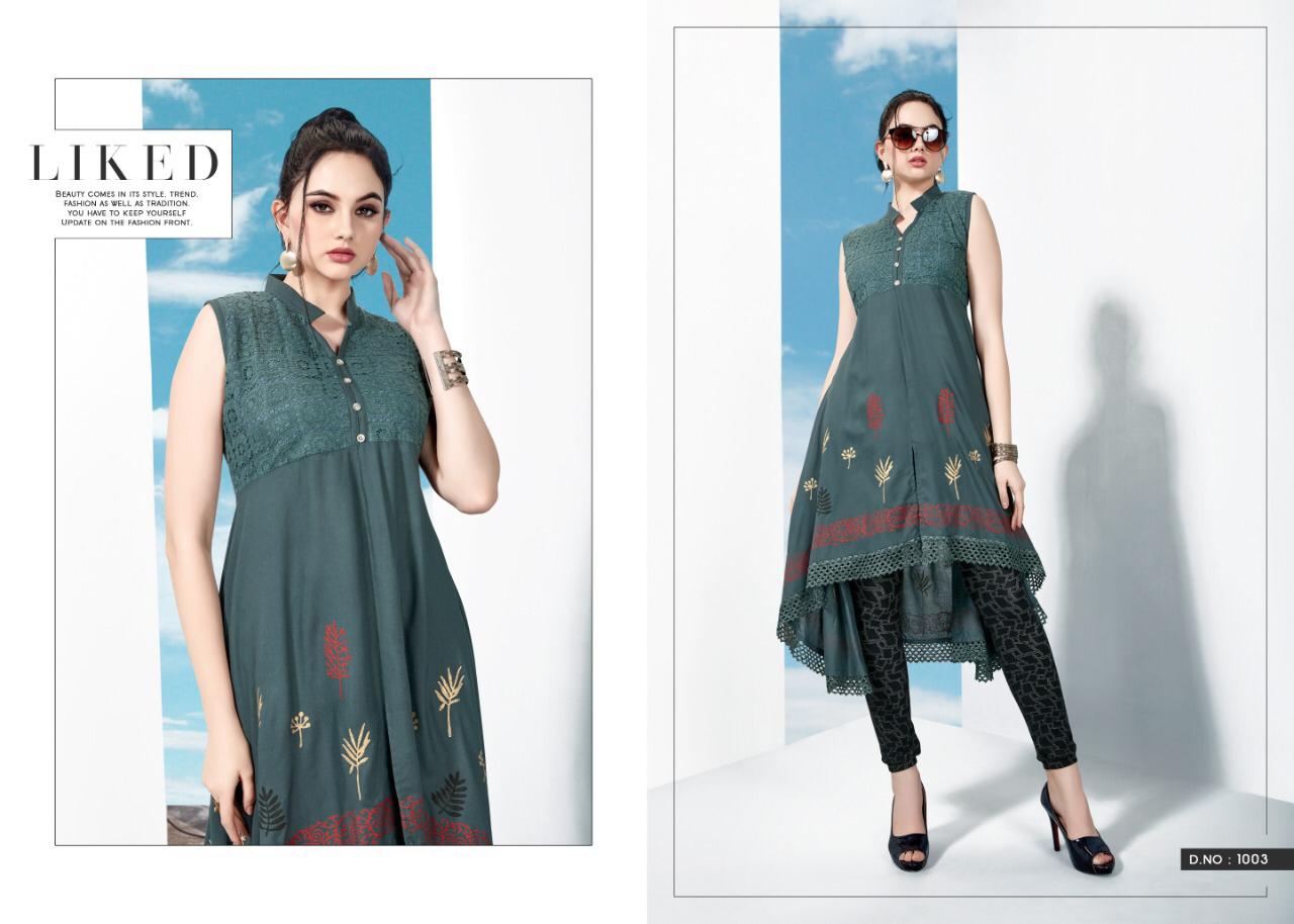 sweety fashion goldy vol 10 fancy ready to wear kurtis catalog at reasonable rate