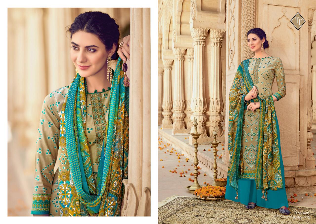 taniksh fashion satrang colorful fancy collection of salwaar suits
