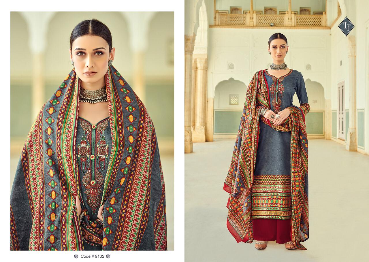 Tanishk Fashion Kashmiri Vol 4 Fancy Embroidered Salwar Kameez Collection At Wholesale Rate