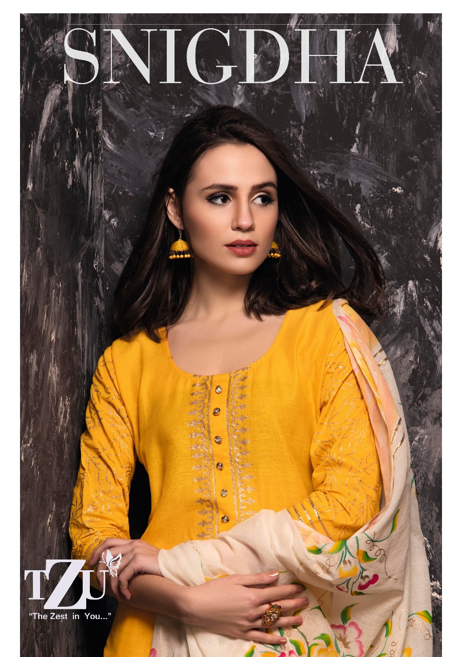tzu singdha colorful fancy collection of kurtis at reasonable rate
