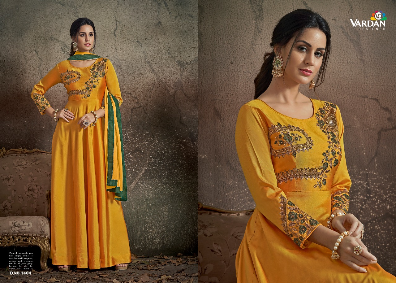 vardan designer navya vol 14 colorful fancy collection of salwaar suits