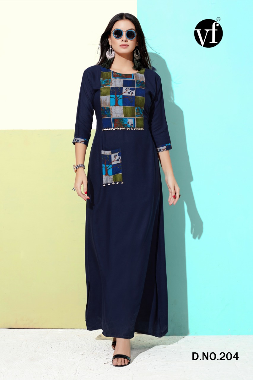 vF india monalisa colorful fancy collection of kurtis at reasonable rate