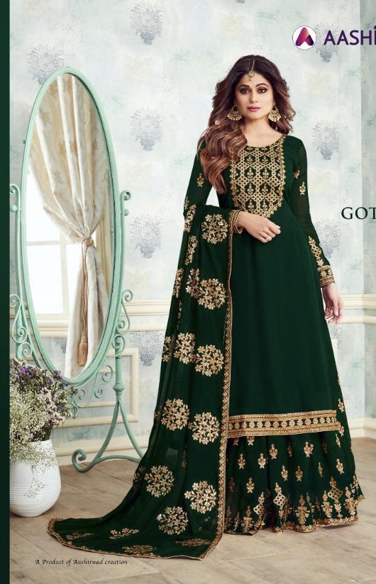 aashirwad creation gota pati volorful fancy collection of outfits
