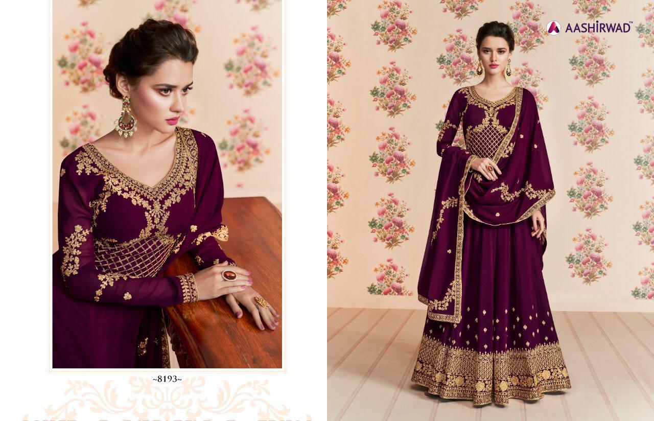 aashirwad creation rivaana colorful designer collection of outfits