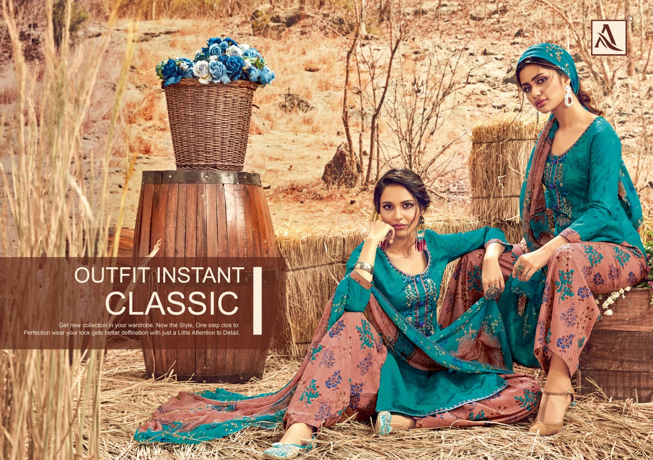 Alok suit patiyala house ladies designer patiayala salwar suit at best price