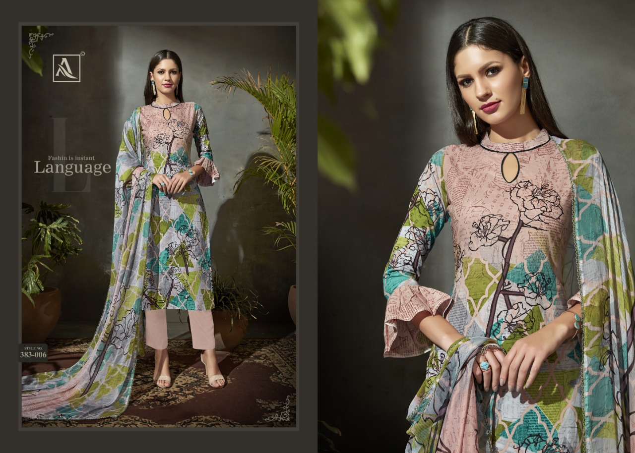 alok suits sheesha colorful fancy collection of salwaar suits at reasonable rate