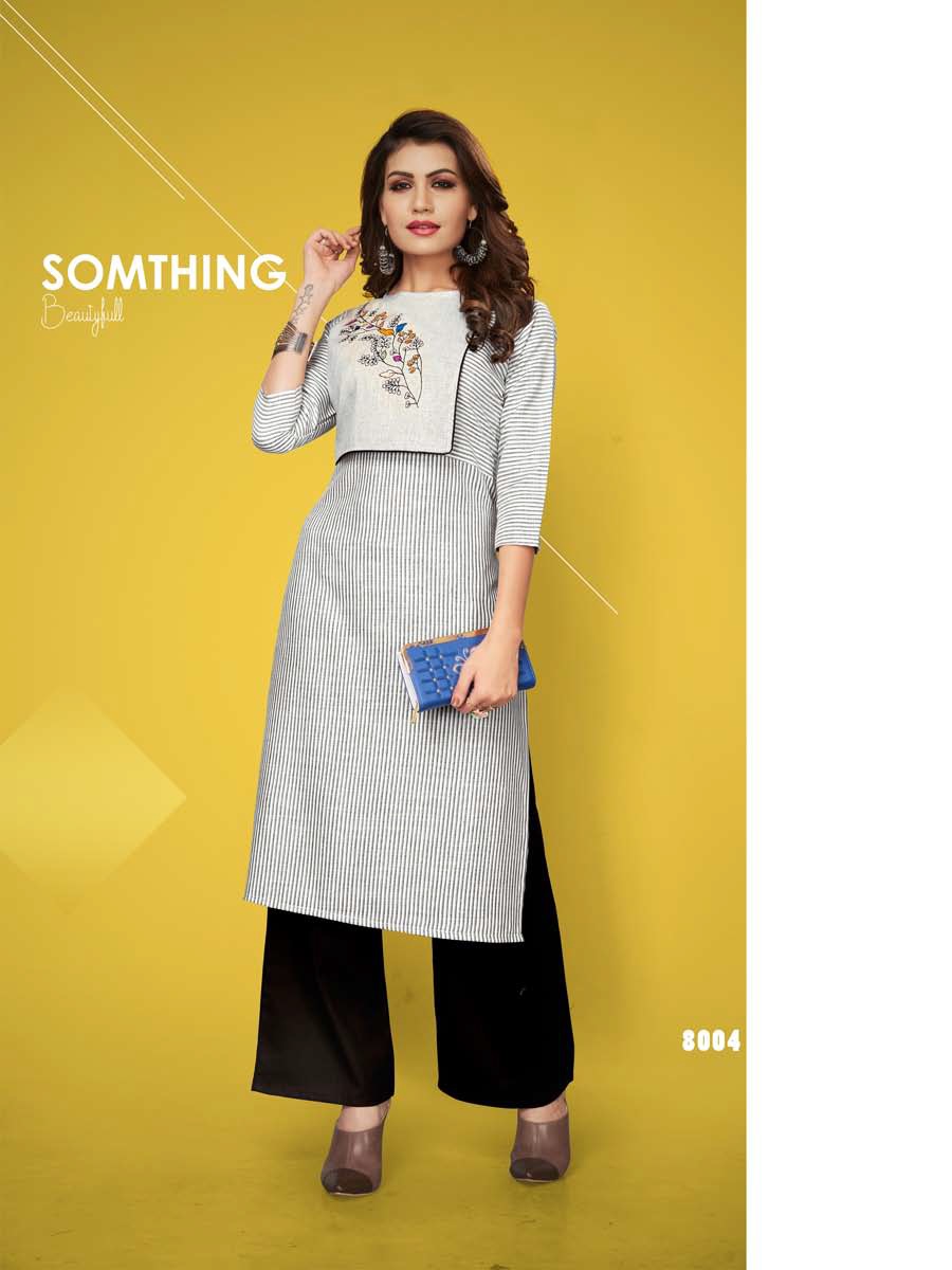 amore vaarahi vol 8 colorful fancy collection of kurtis at reasonable rate