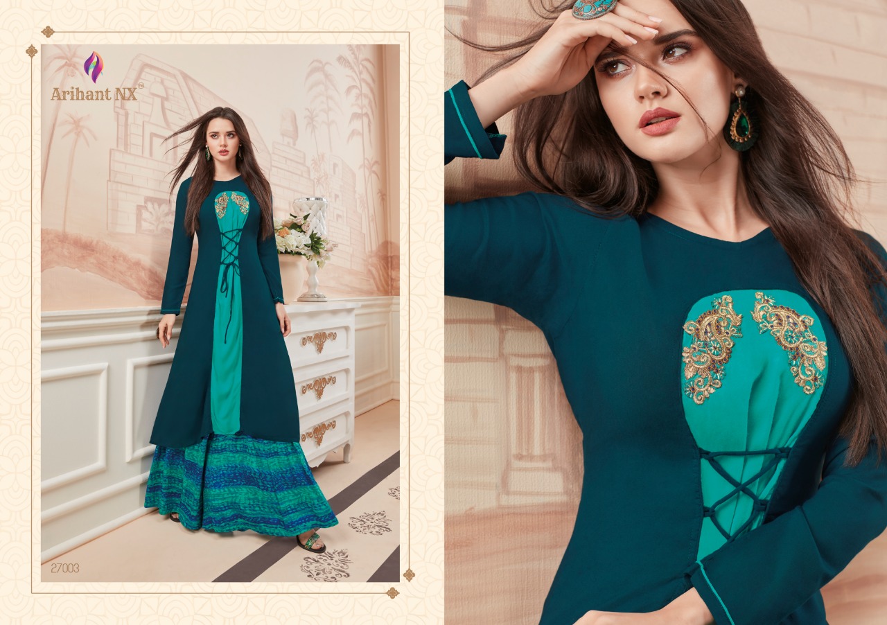 Arihant designer plazzo vol 1 kurties with plazzo collection wear outfit