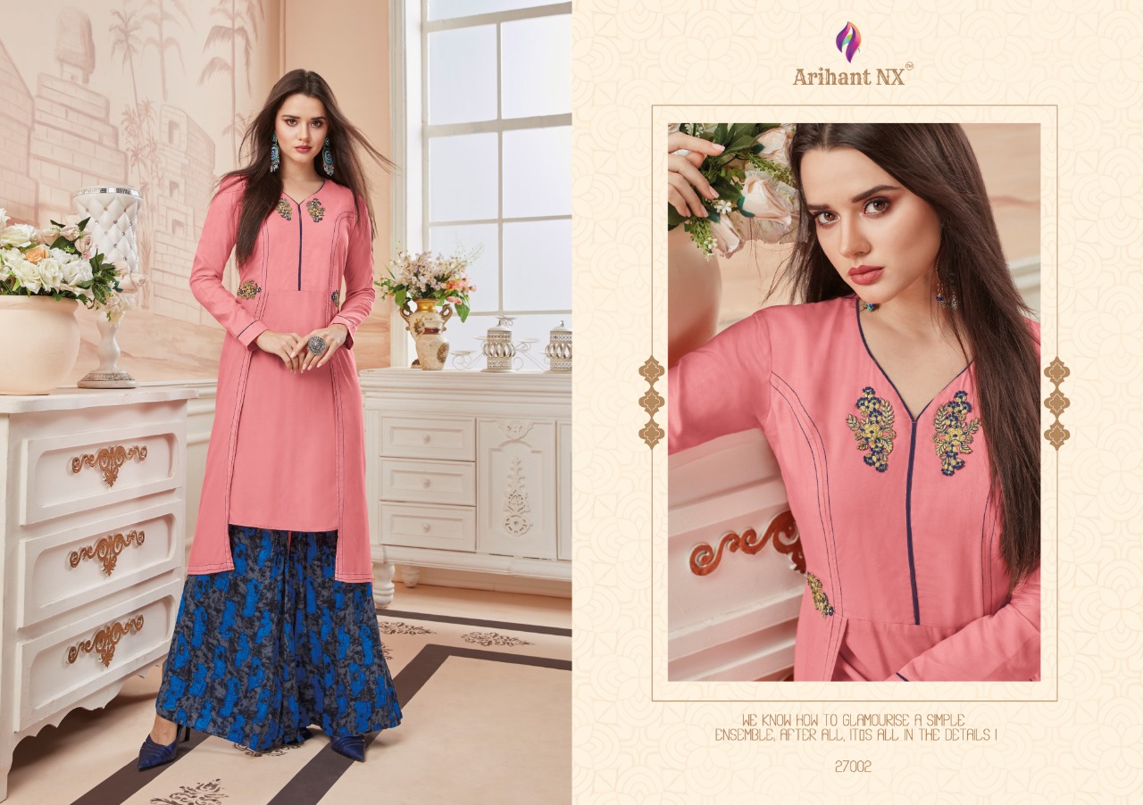 Arihant designer plazzo vol 1 kurties with plazzo collection wear outfit