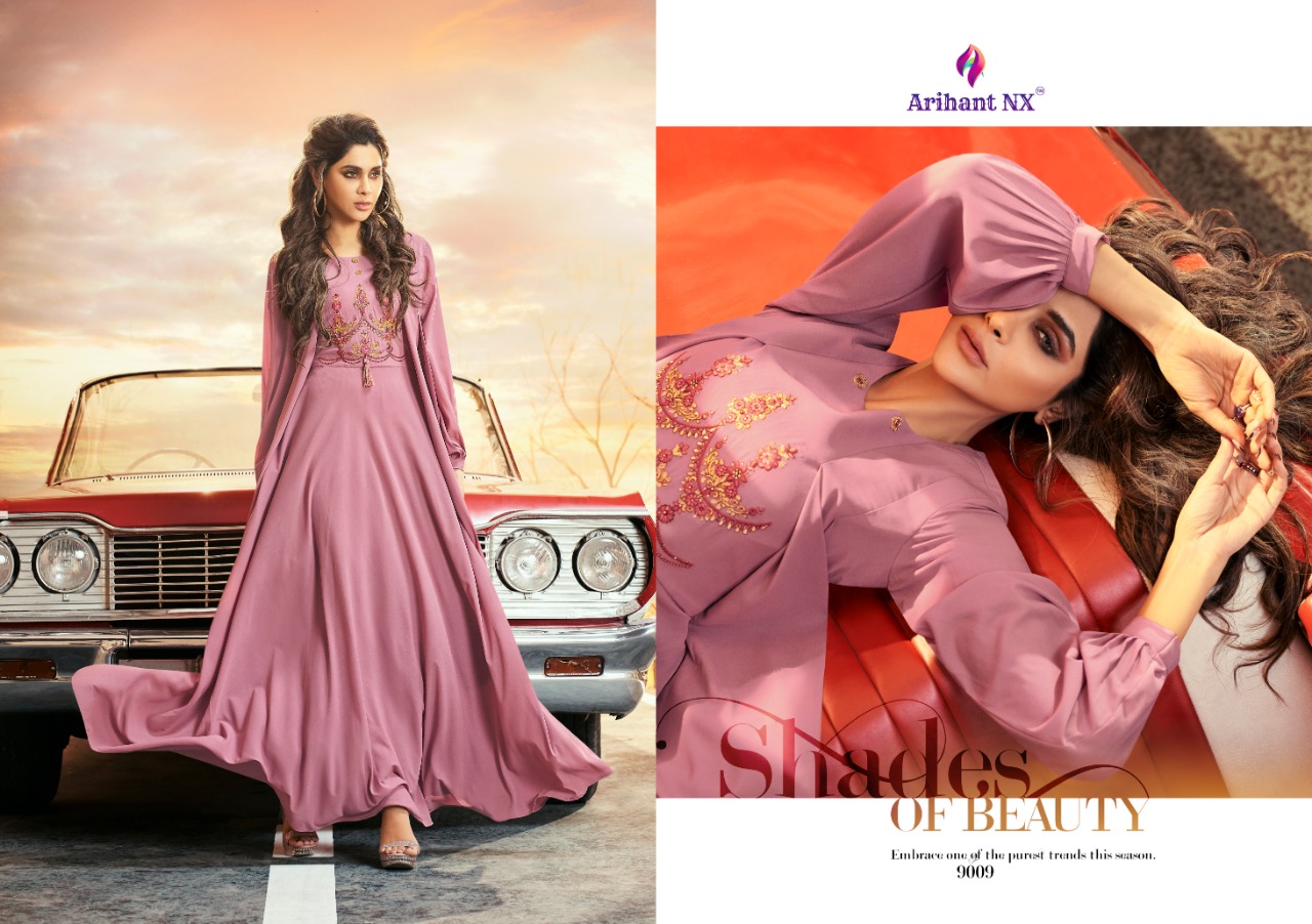 Arihant designer zara vol 2  beautiful ready to wear long gowns