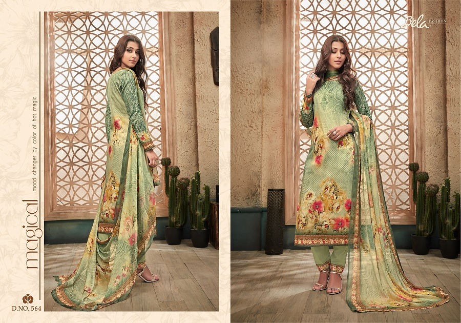 bela fashion kesari colorful fancy collection of  salwaar suits