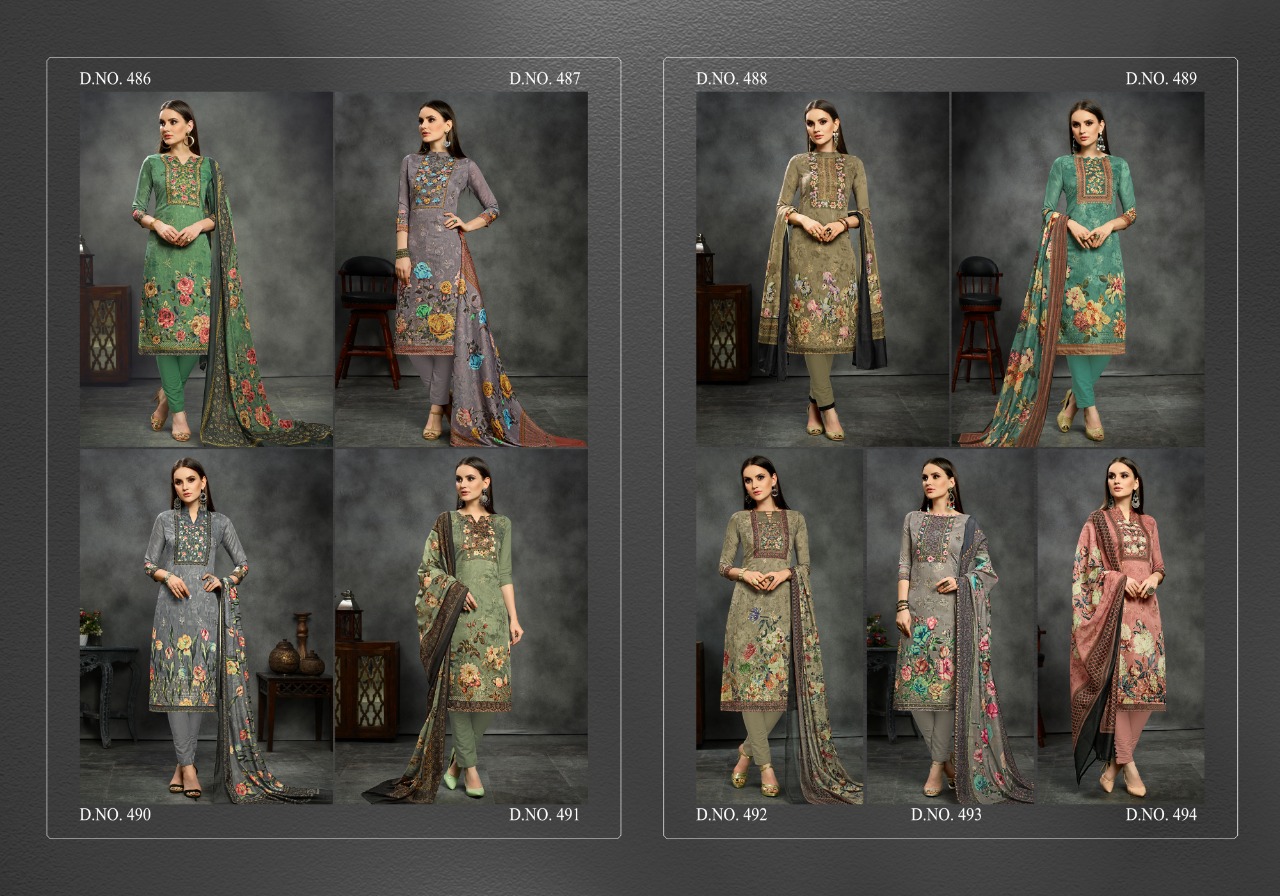 Bela fashion mariegold dusty colour salwar kameez collection wholsaler