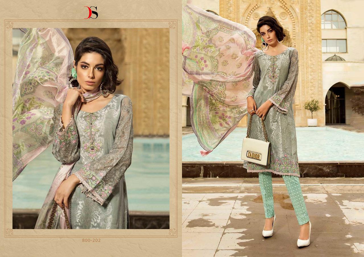 Deepsy maria b 2 lawn 19 cotton printed salwar kameez collection