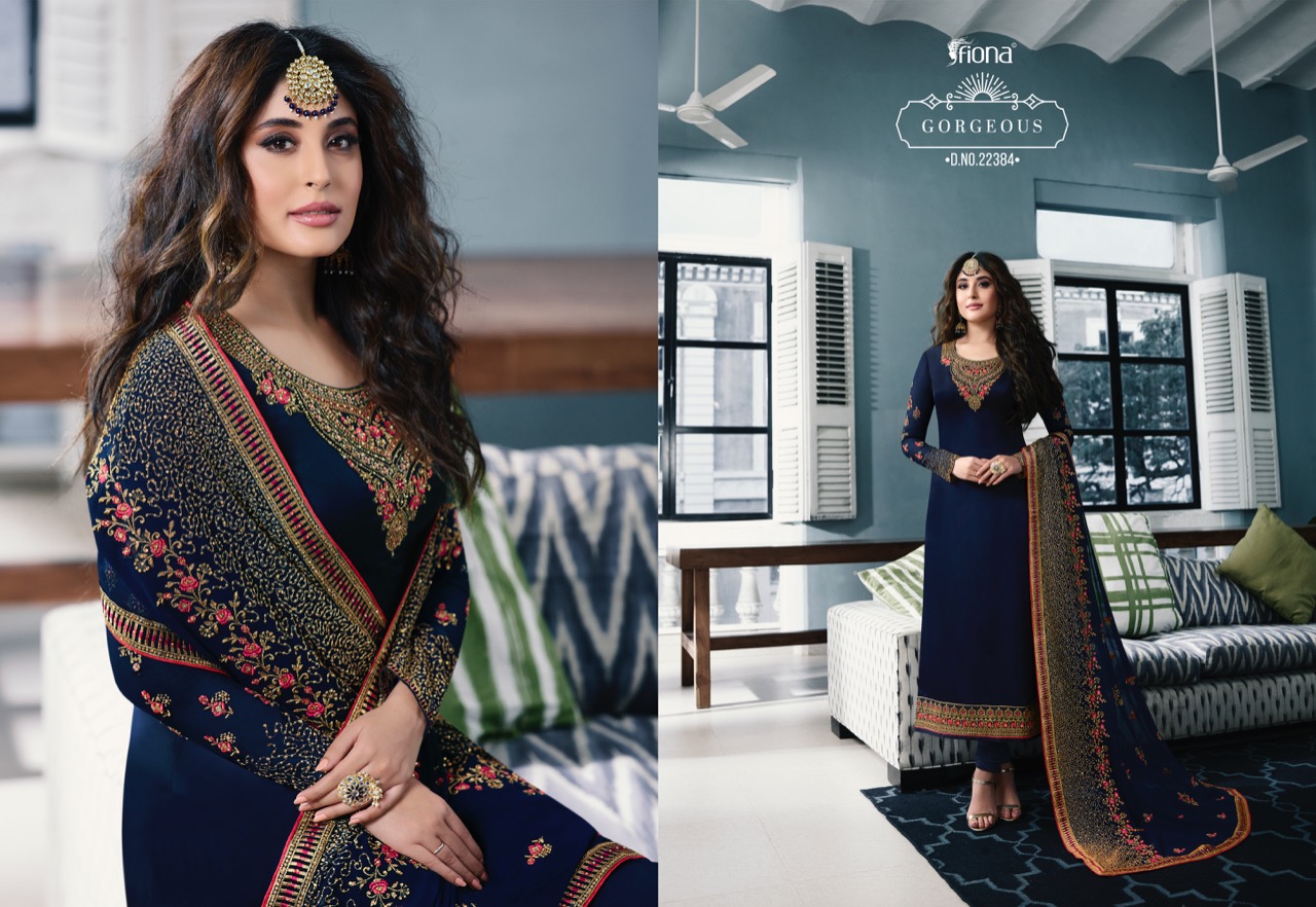 Fiona kritika heavy dupatta hitlist festive wear salwar kameez collection