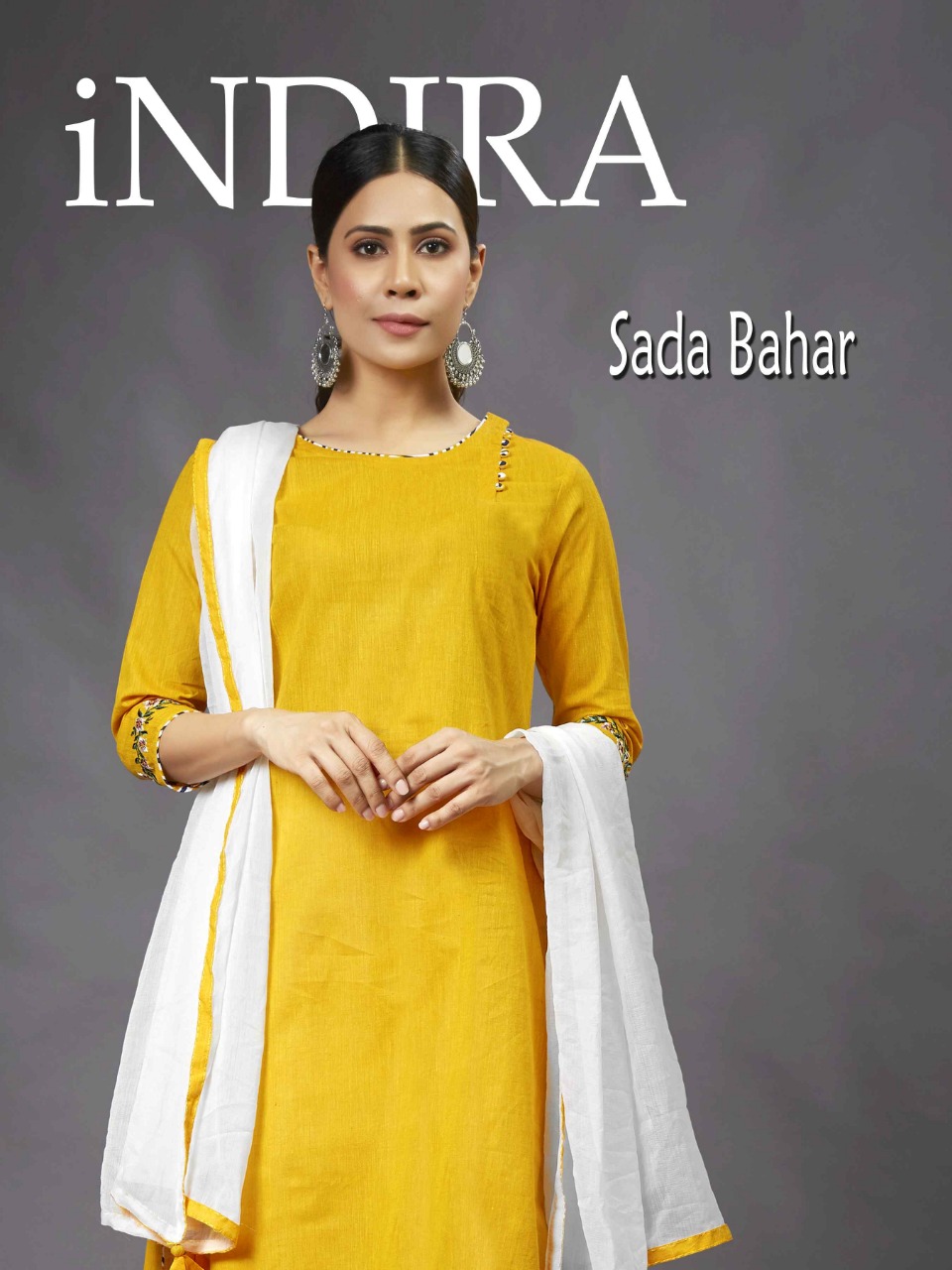 Indira Apparel sada bahar colourful fancy kurties collection
