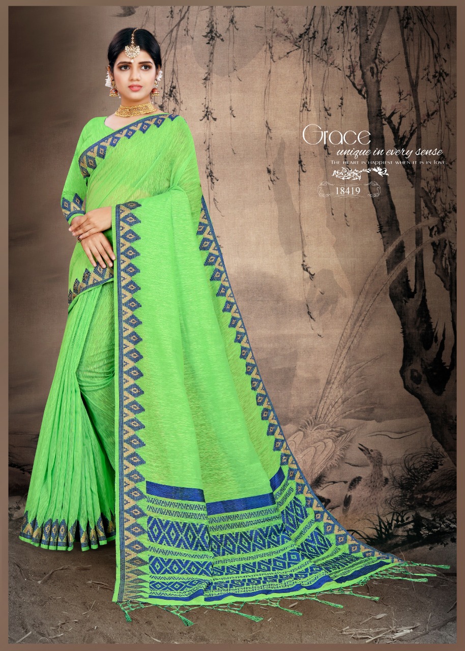krishnahari manju colorful fancy collection of sarees at reasonable rate