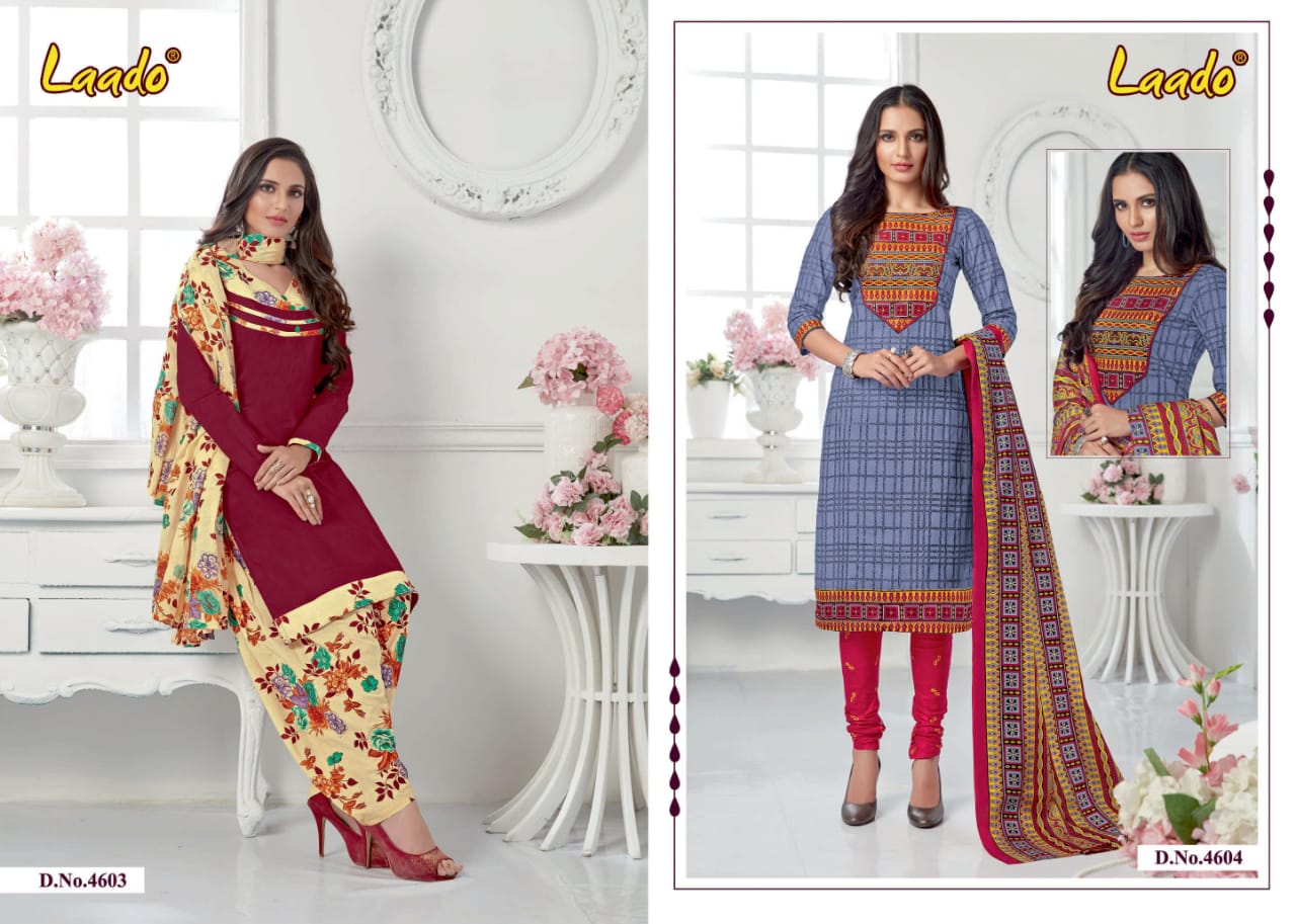 laado vol 46 fancy colorful collection of salwaar suits at wholesale rate
