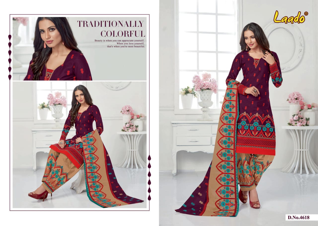 laado vol 46 fancy colorful collection of salwaar suits at wholesale rate